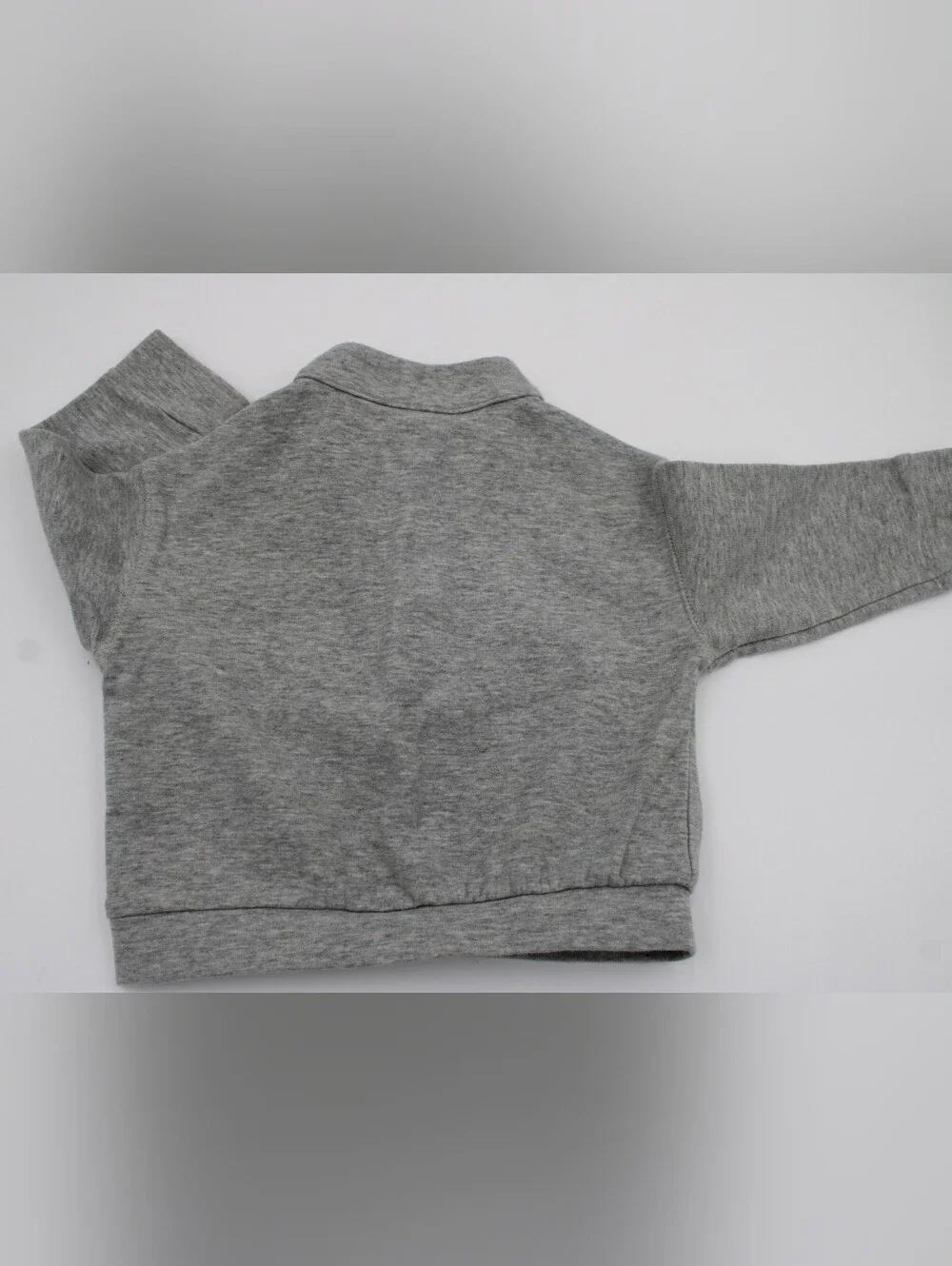 BabyGap Boys 2pc Gray Black Sweatsuit Set 12-18M